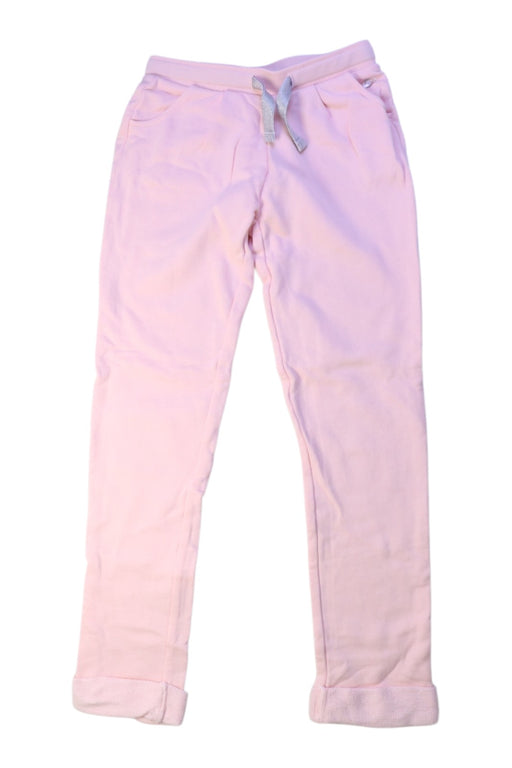 A Pink Sweatpants from Petit Bateau in size 8Y for girl. (Front View)