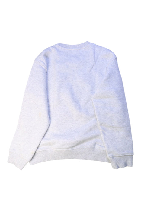 A Grey Crewneck Sweatshirts from Marithé & Francois Girbaud in size 7Y for girl. (Back View)