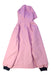 A Pink Rain Jackets from Petit Bateau in size 6T for girl. (Back View)