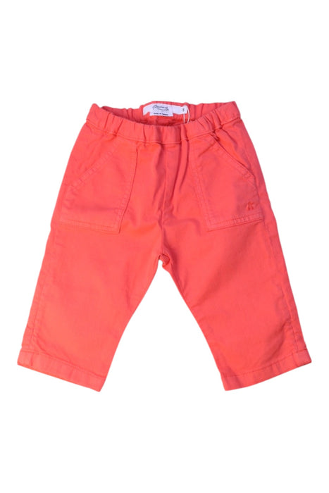 A Orange Casual Pants from Bonpoint in size 3-6M for boy. (Front View)