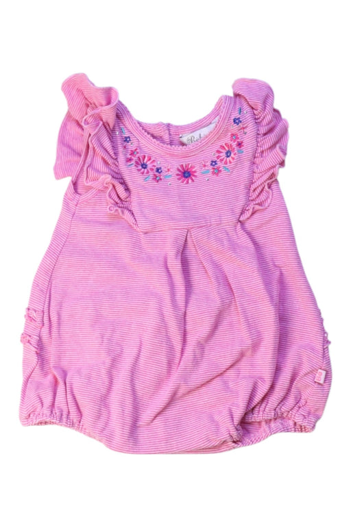 A Pink Sleeveless Rompers from Bébé by Minihaha in size 0-3M for girl. (Front View)