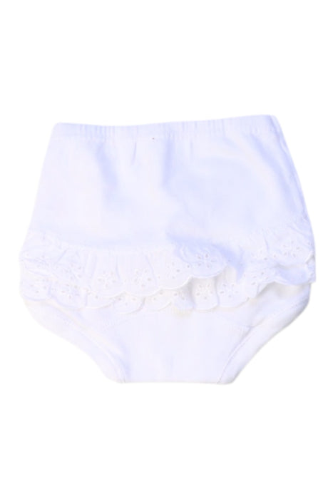 A White Underwear from Absorba in size 0-3M for girl. (Back View)