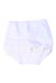 A White Underwear from Absorba in size 0-3M for girl. (Back View)
