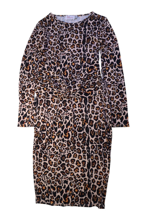 A Brown Long Sleeve Dresses from Blume London in size Maternity-S for maternity. (Front View)