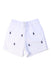 A White Shorts from Ralph Lauren in size 6-12M for boy. (Front View)