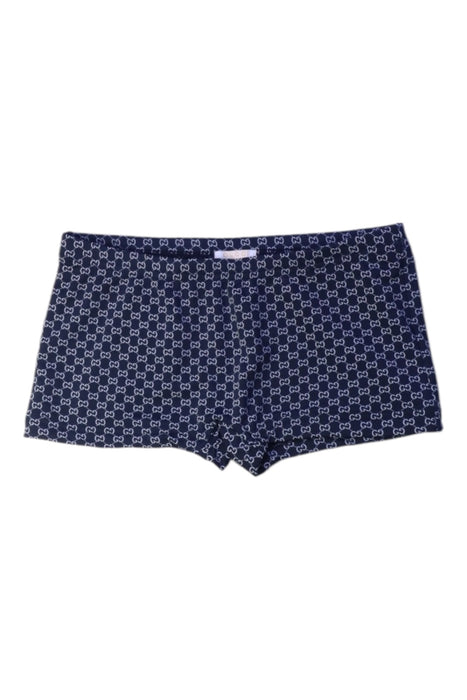 A Navy Swim Shorts from Gucci in size 8Y for boy. (Front View)