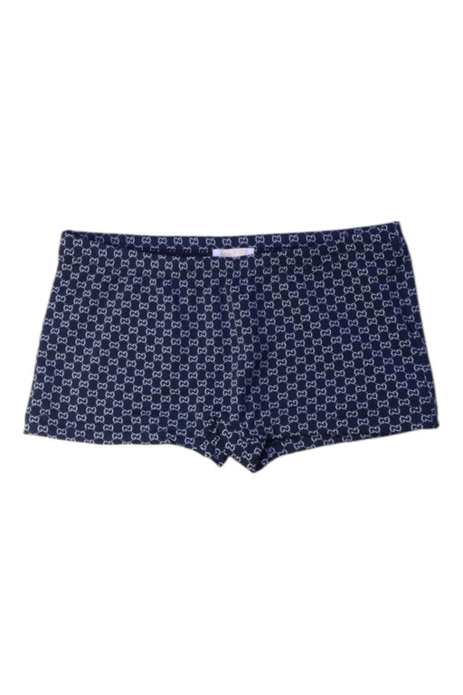 A Navy Swim Shorts from Gucci in size 8Y for boy. (Front View)