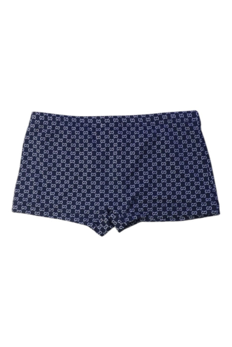 A Navy Swim Shorts from Gucci in size 8Y for boy. (Back View)