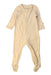 A Yellow Onesies from Mori in size 0-3M for neutral. (Front View)
