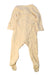 A Yellow Onesies from Mori in size 0-3M for neutral. (Back View)
