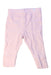 A Peach Leggings from Mori in size 3-6M for girl. (Front View)