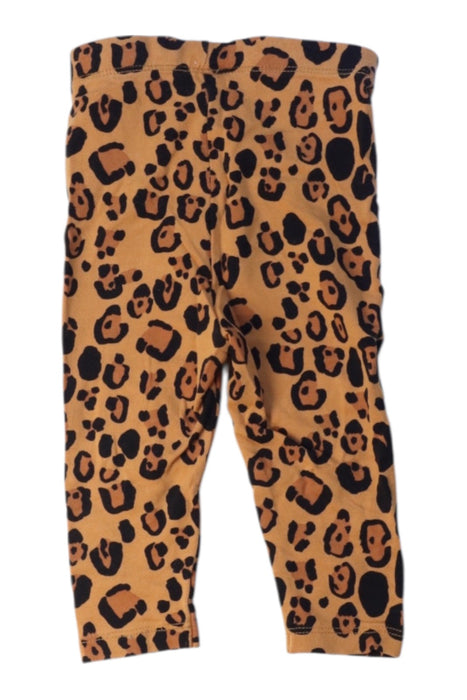 A Brown Leggings from Mini Rodini in size 0-3M for boy. (Back View)