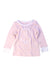 A Pink Long Sleeve Tops from Mori in size 3-6M for girl. (Front View)
