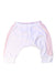 A White Casual Pants from Mori in size 0-3M for girl. (Front View)