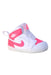 A Pink Sneakers from Air Jordan in size Newborn for girl. (Front View)
