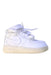 A White Sneakers from Nike in size 6-12M for boy. (Front View)