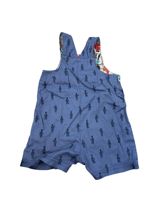 A Blue Sleeveless Rompers from Cath Kidston in size 6-12M for boy. (Back View)