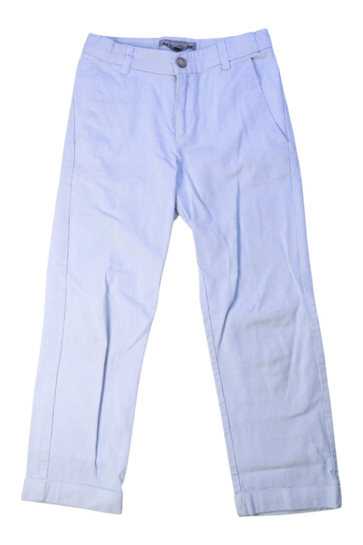 A Blue Dress Pants from Bonpoint in size 6T for boy. (Front View)