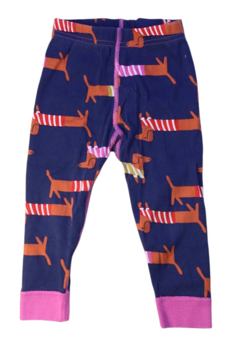 A Navy Leggings from Hanna Andersson in size 2T for girl. (Front View)