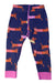 A Navy Leggings from Hanna Andersson in size 2T for girl. (Front View)