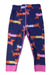 A Navy Leggings from Hanna Andersson in size 2T for girl. (Back View)