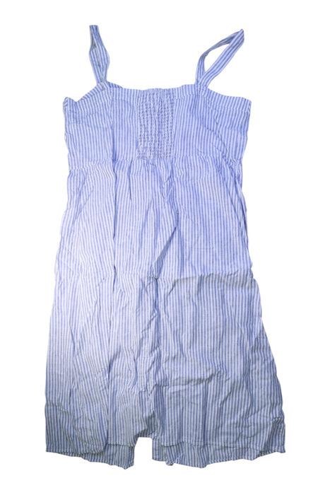 A Blue Sleeveless Dresses from Seraphine in size Maternity-XL for maternity. (Back View)