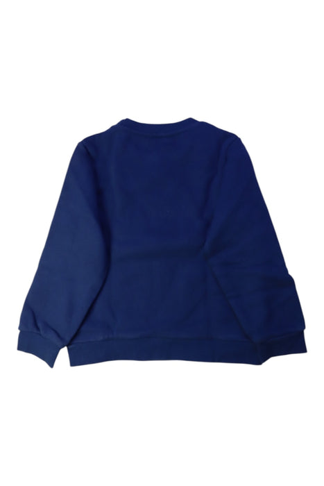A Navy Crewneck Sweatshirts from Jacadi in size 5T for boy. (Back View)