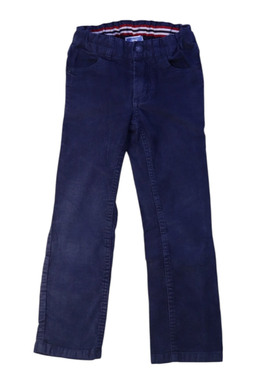 A Navy Casual Pants from Jacadi in size 5T for boy. (Front View)