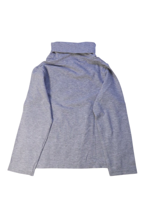 A Grey Long Sleeve Tops from Jacadi in size 6T for boy. (Back View)