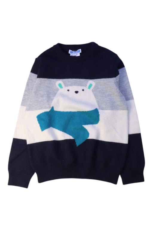 A Multicolour Knit Sweaters from Jacadi in size 6T for boy. (Front View)