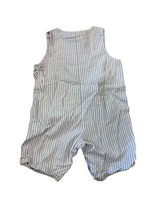 A Blue Sleeveless Rompers from Rachel Riley in size 6-12M for boy. (Back View)