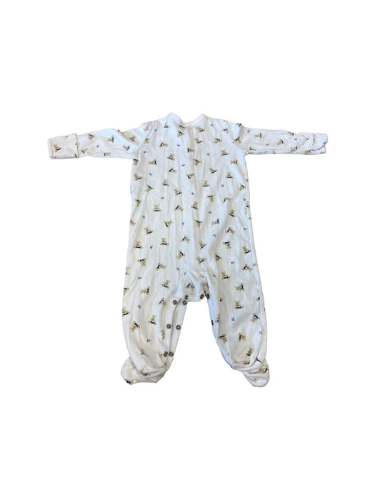 A White Onesies from Ralph Lauren in size 3-6M for neutral. (Back View)