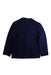 A Navy Blazers from Momonittu in size 10Y for boy. (Back View)