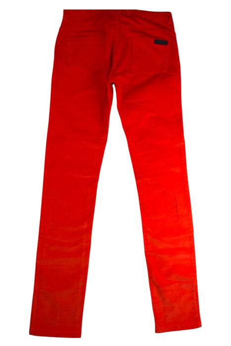 A Red Casual Pants from Jacadi in size 12Y for boy. (Back View)