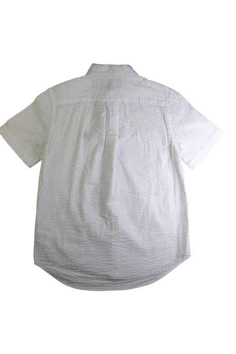 A White Short Sleeve Shirts from Polo Ralph Lauren in size 10Y for boy. (Back View)