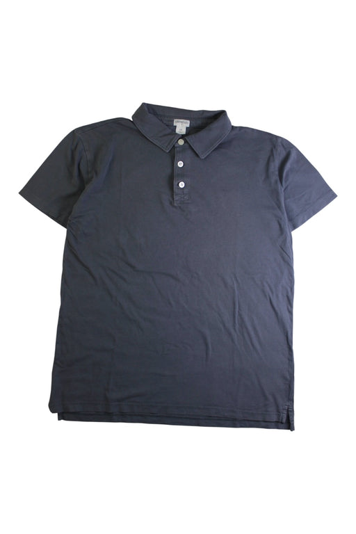 A Grey Short Sleeve Shirts from Crewcuts in size 14Y for boy. (Front View)