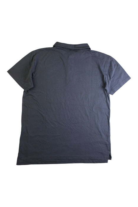 A Grey Short Sleeve Shirts from Crewcuts in size 14Y for boy. (Back View)