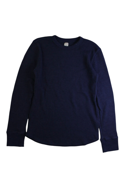 A Navy Long Sleeve T Shirts from Crewcuts in size 12Y for boy. (Front View)