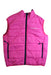 A Pink Outerwear Vests from Mont-bell in size 7Y for girl. (Front View)