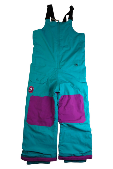 A Teal Ski Pants & Salopettes from Burton in size 5T for girl. (Front View)