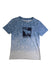 A Blue Short Sleeve T Shirts from Abercrombie & Fitch in size 7Y for boy. (Front View)