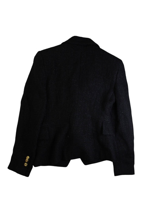 A Black Blazers from Balmain in size 13Y for girl. (Back View)