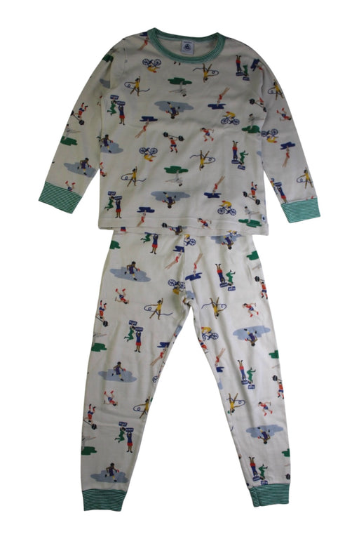 A Multicolour Pyjama Sets from Petit Bateau in size 6T for boy. (Front View)