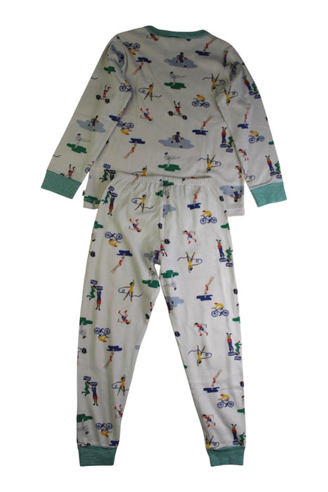 A Multicolour Pyjama Sets from Petit Bateau in size 6T for boy. (Back View)