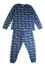 A Blue Pyjama Sets from Petit Bateau in size 6T for boy. (Front View)