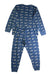 A Blue Pyjama Sets from Petit Bateau in size 6T for boy. (Back View)