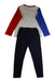 A Multicolour Pants Sets from Petit Bateau in size 6T for boy. (Back View)