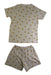 A White Shorts Sets from Petit Bateau in size 6T for boy. (Back View)