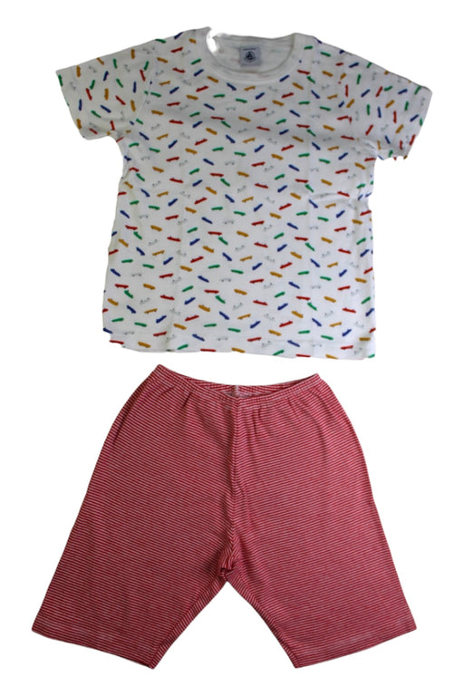 A Multicolour Shorts Sets from Petit Bateau in size 6T for boy. (Front View)