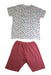 A Multicolour Shorts Sets from Petit Bateau in size 6T for boy. (Back View)